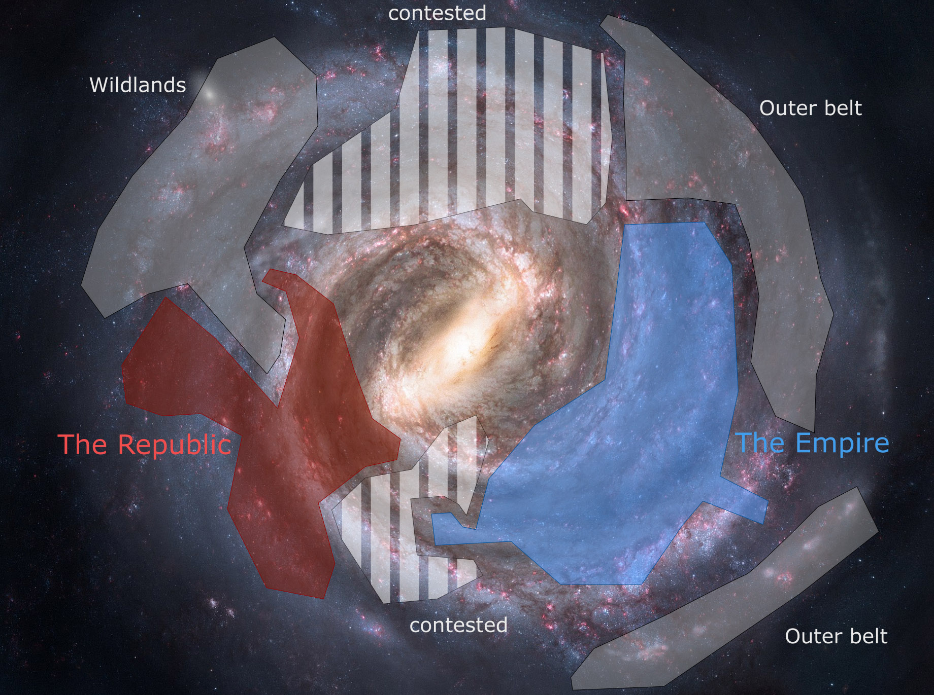 Galaxy map